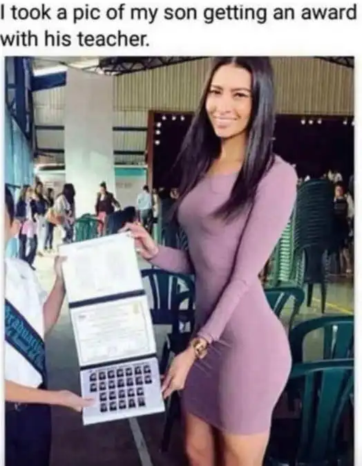 Teachers award picture