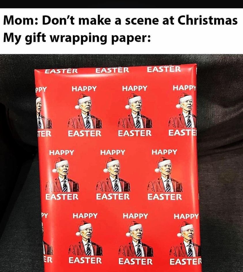 Biden Gift Wrapping Paper