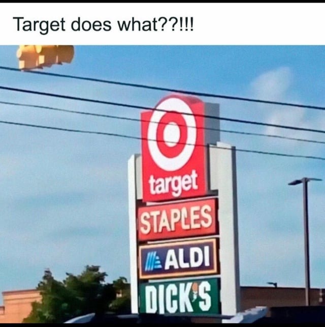 Target Does What?
