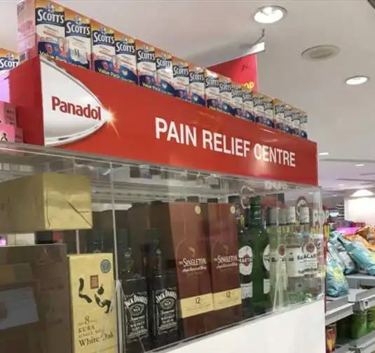 Pain Relief Liquor Spot