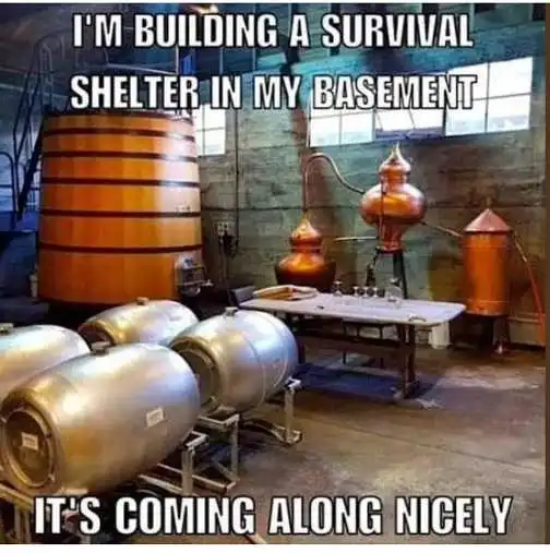 Survival Shelter Basement Brewery